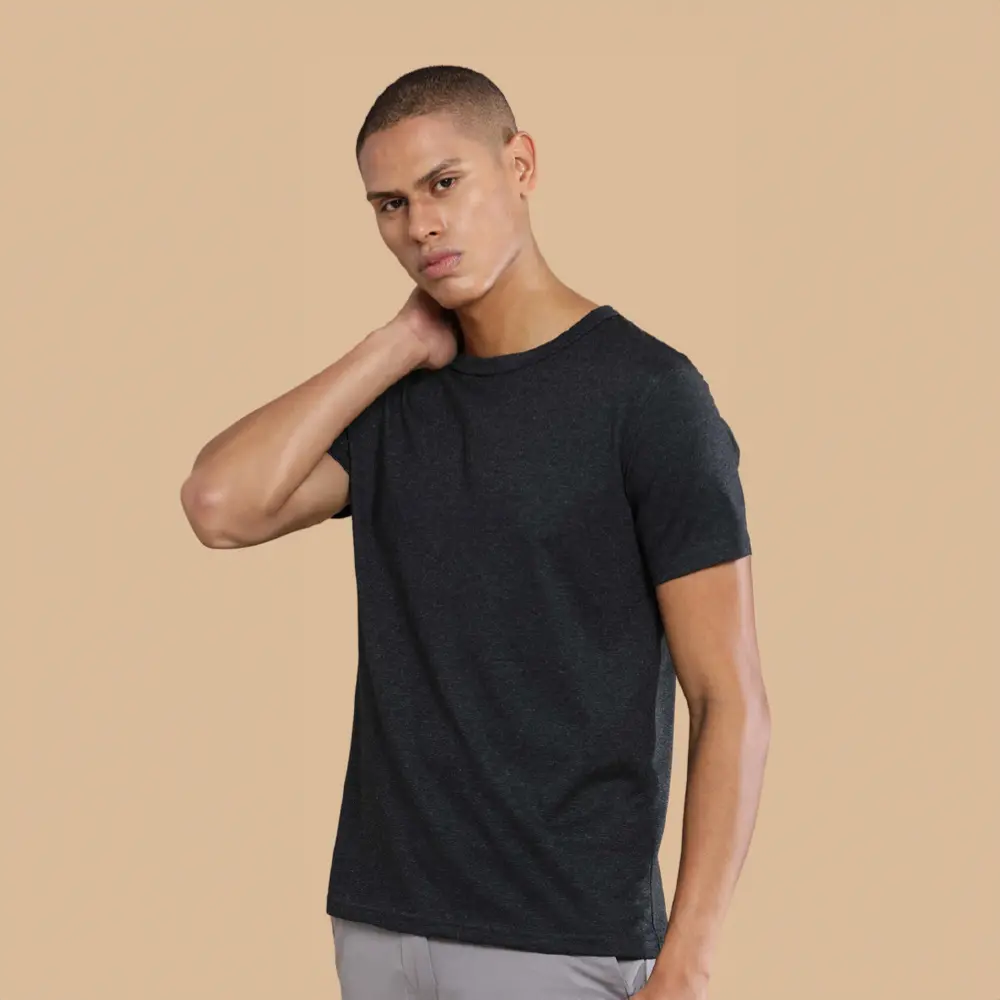 Lightweight Sustainable 3D Crew Neck T-shirts