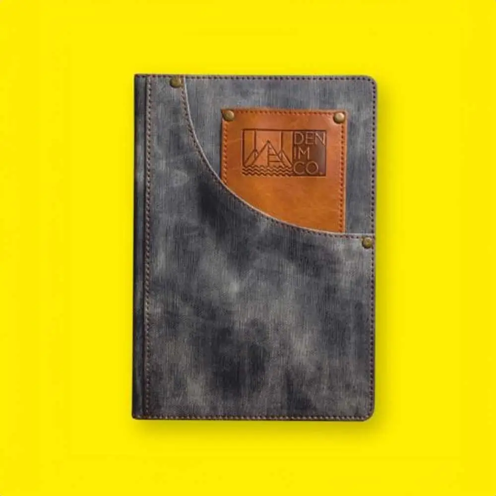 Custom diary with pockets, ideal for logo and printing customization