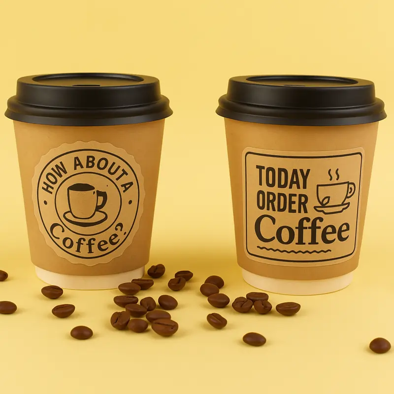 Kraft Paper Stickers – view 2