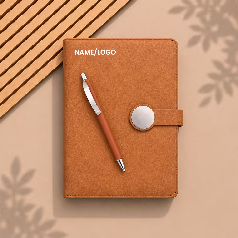 Gol Magnet Diary With Pen