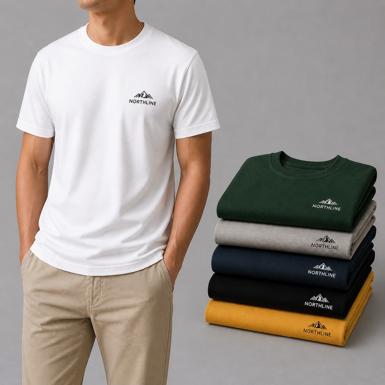 Round Neck T-shirts