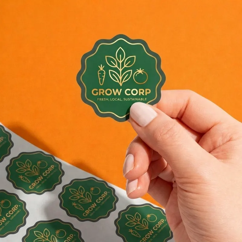 Scallop Stickers