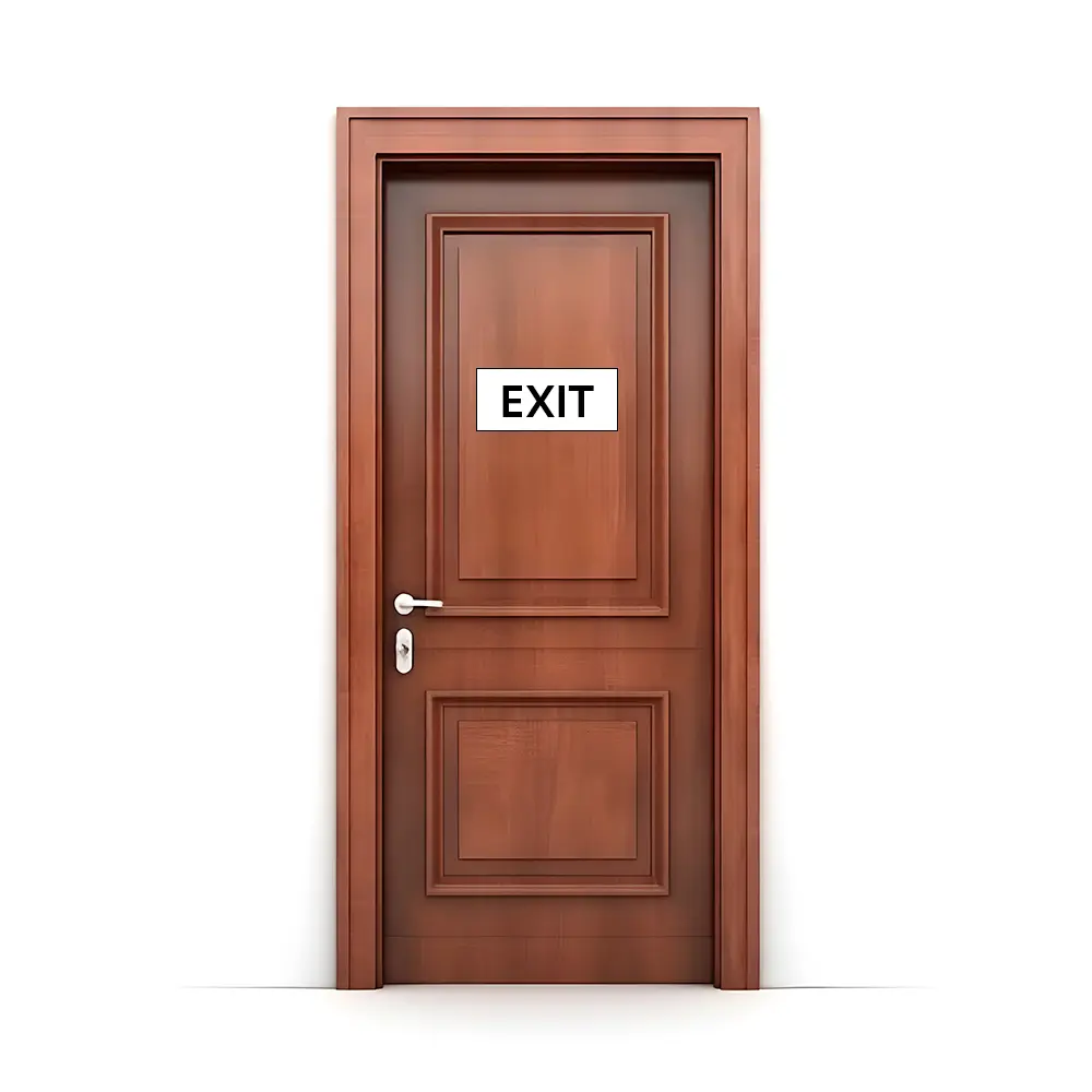 Signage Board Printing in Bangalore Emergency Exit Signs